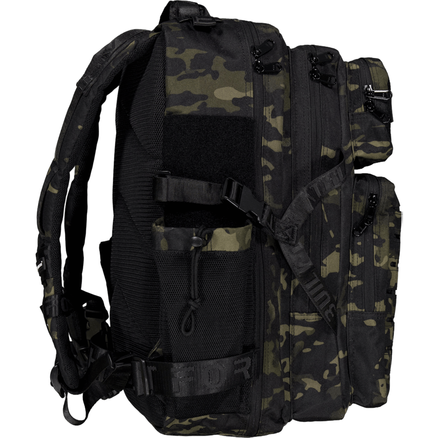 Large Black Camo 45l Hero 3.0 Black Camo