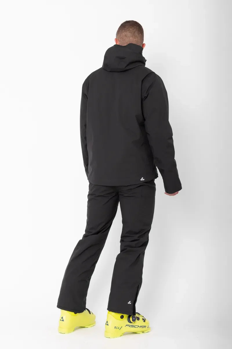 Men’S Light Padded Ski Jacket Kabo Black