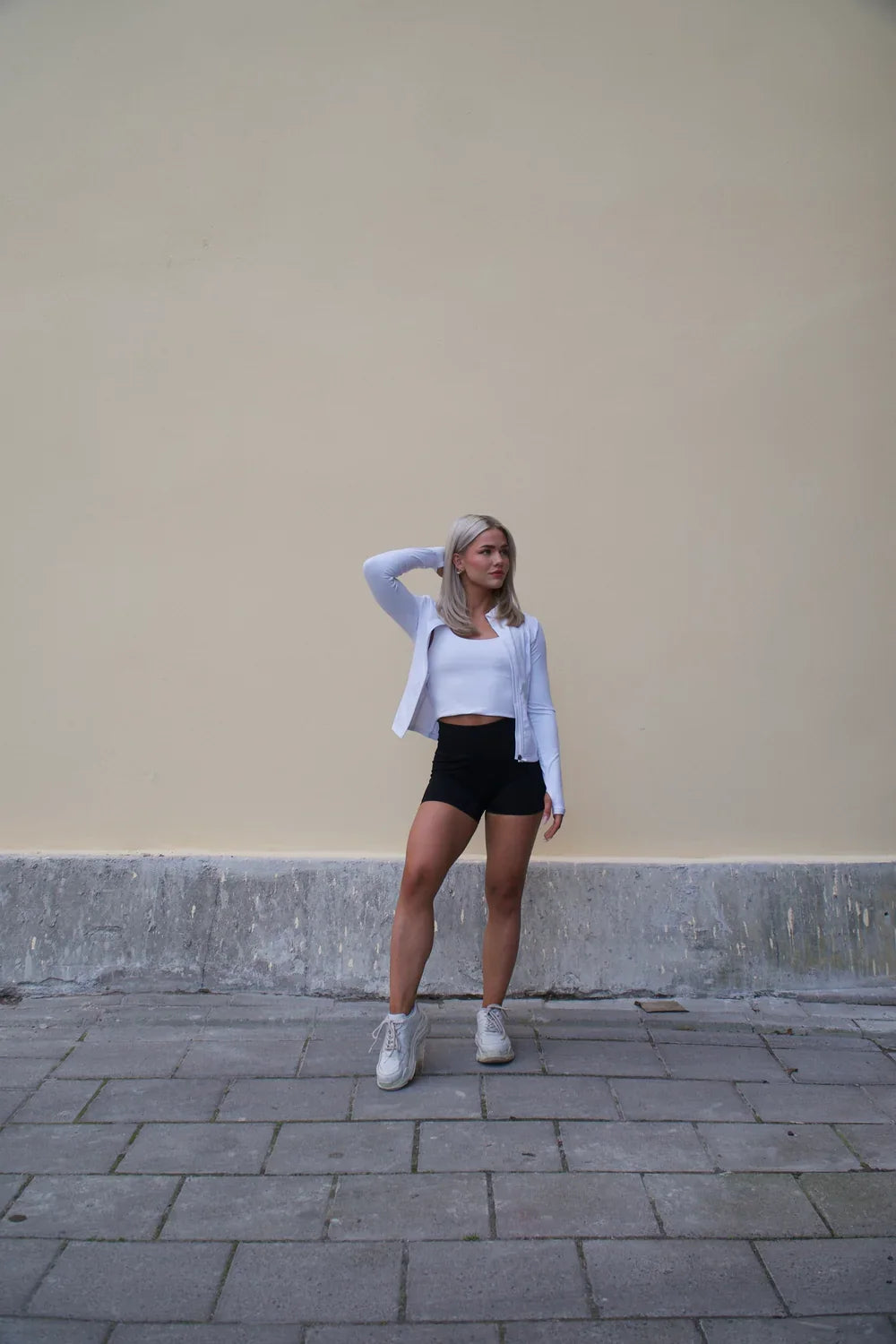 Zip Jacket White