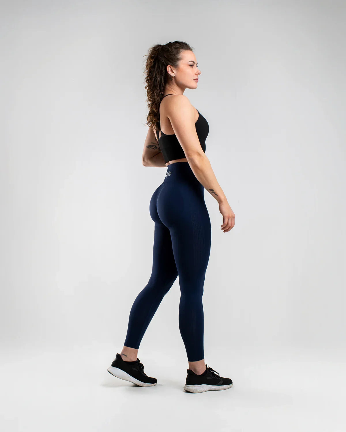 Seamless Booster Tights Dark Navy
