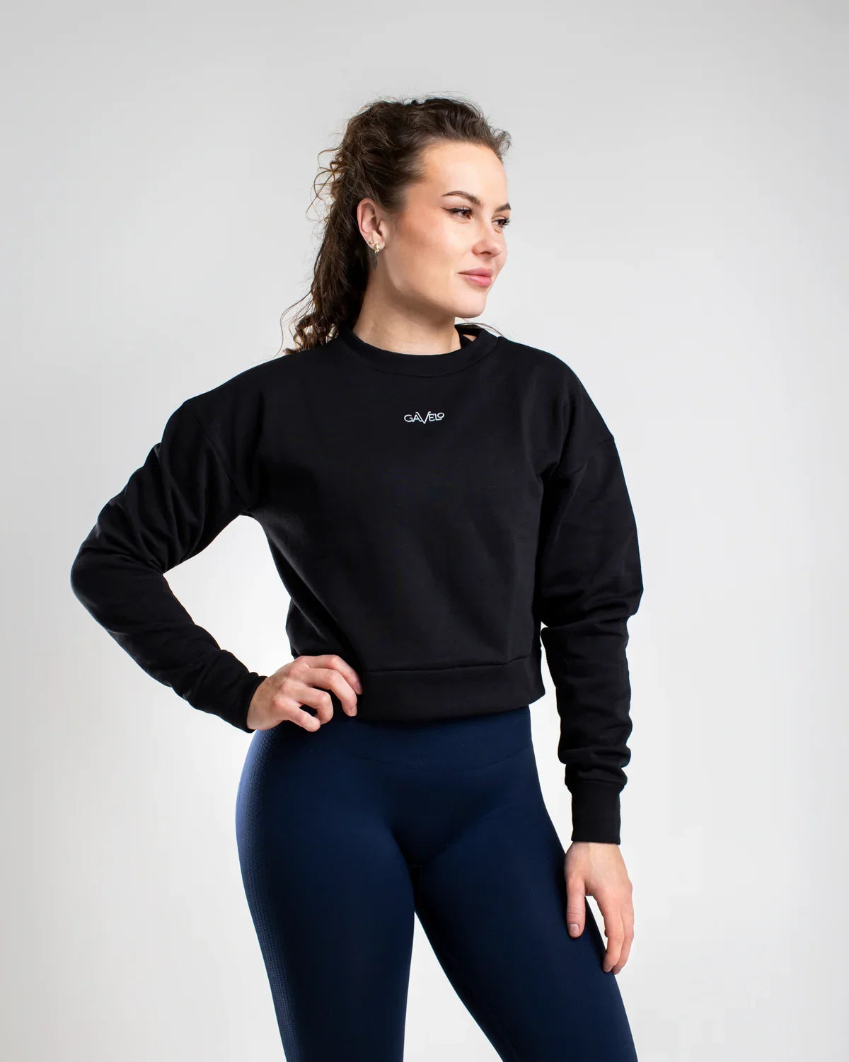 Iconic Crew Neck Black
