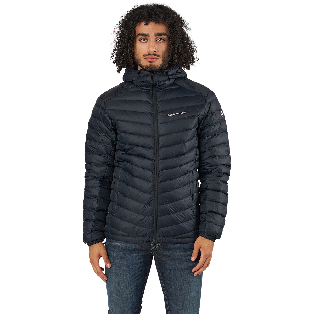 M Frost Down Hood Jacket Black