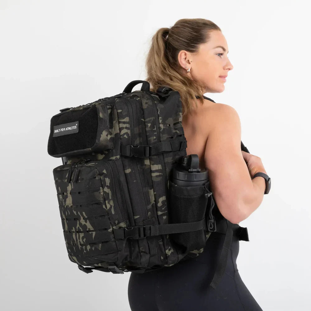 Large Black Camo 45l Hero 3.0 Black Camo