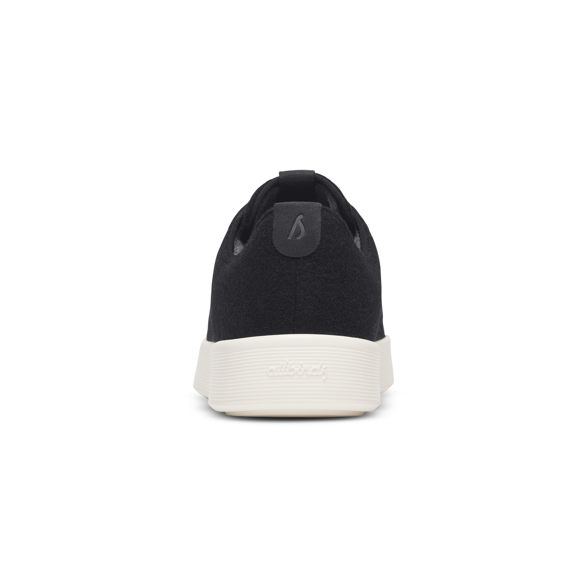 Women's Wool Cruiser in Natural Black with Natural White Sole