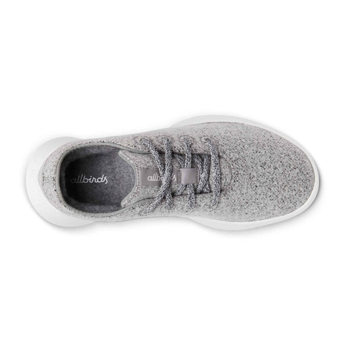 Men's Wool Runner Go in Medium Grey (Blizzard Sole)