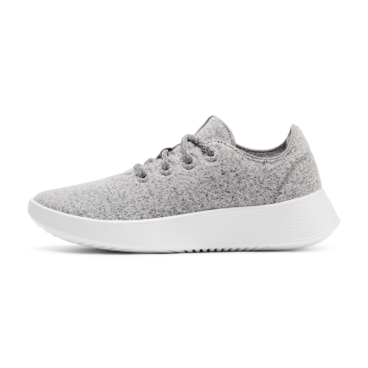 Men's Wool Runner Go in Medium Grey (Blizzard Sole)
