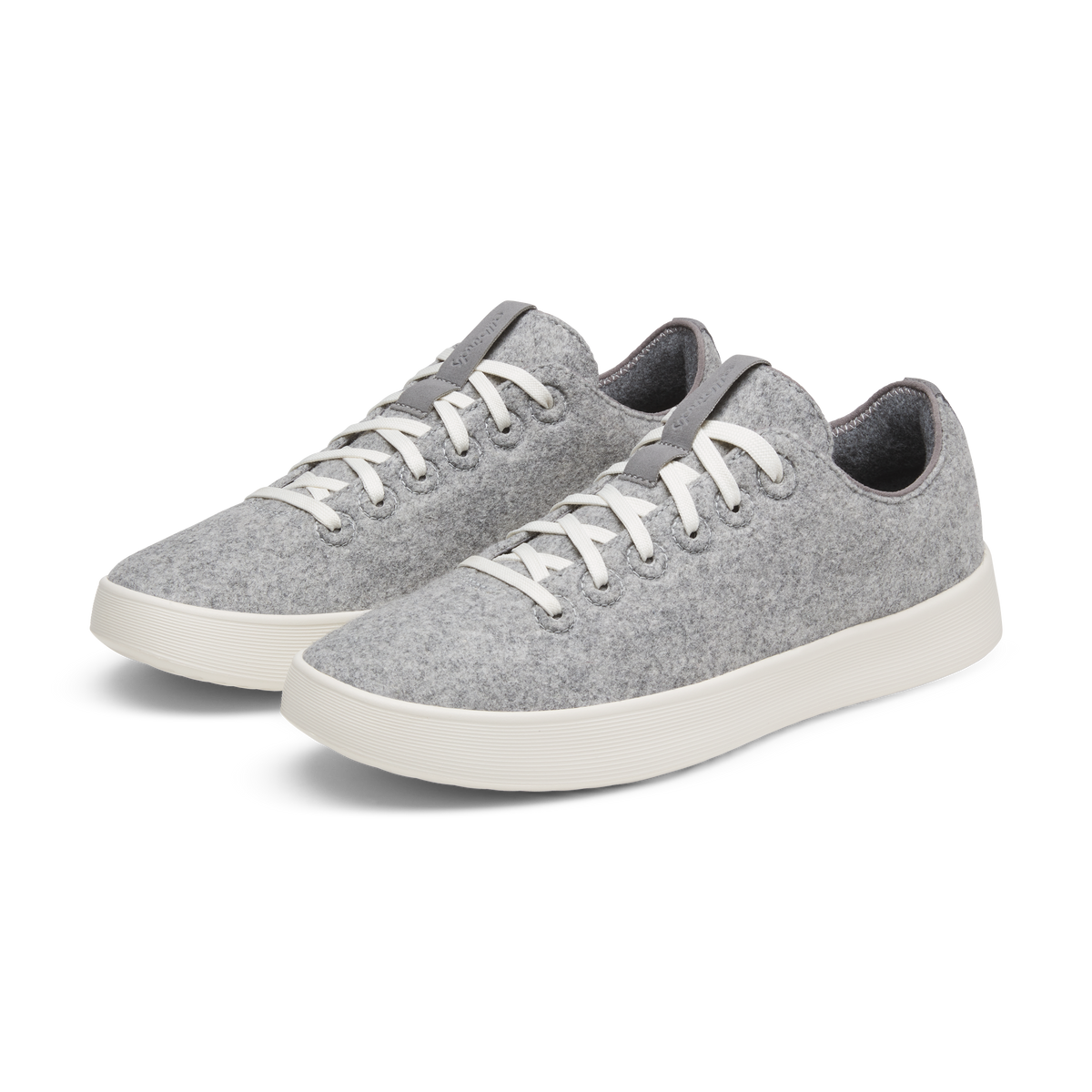 Women's Wool Cruiser in Light Grey with Natural White Sole