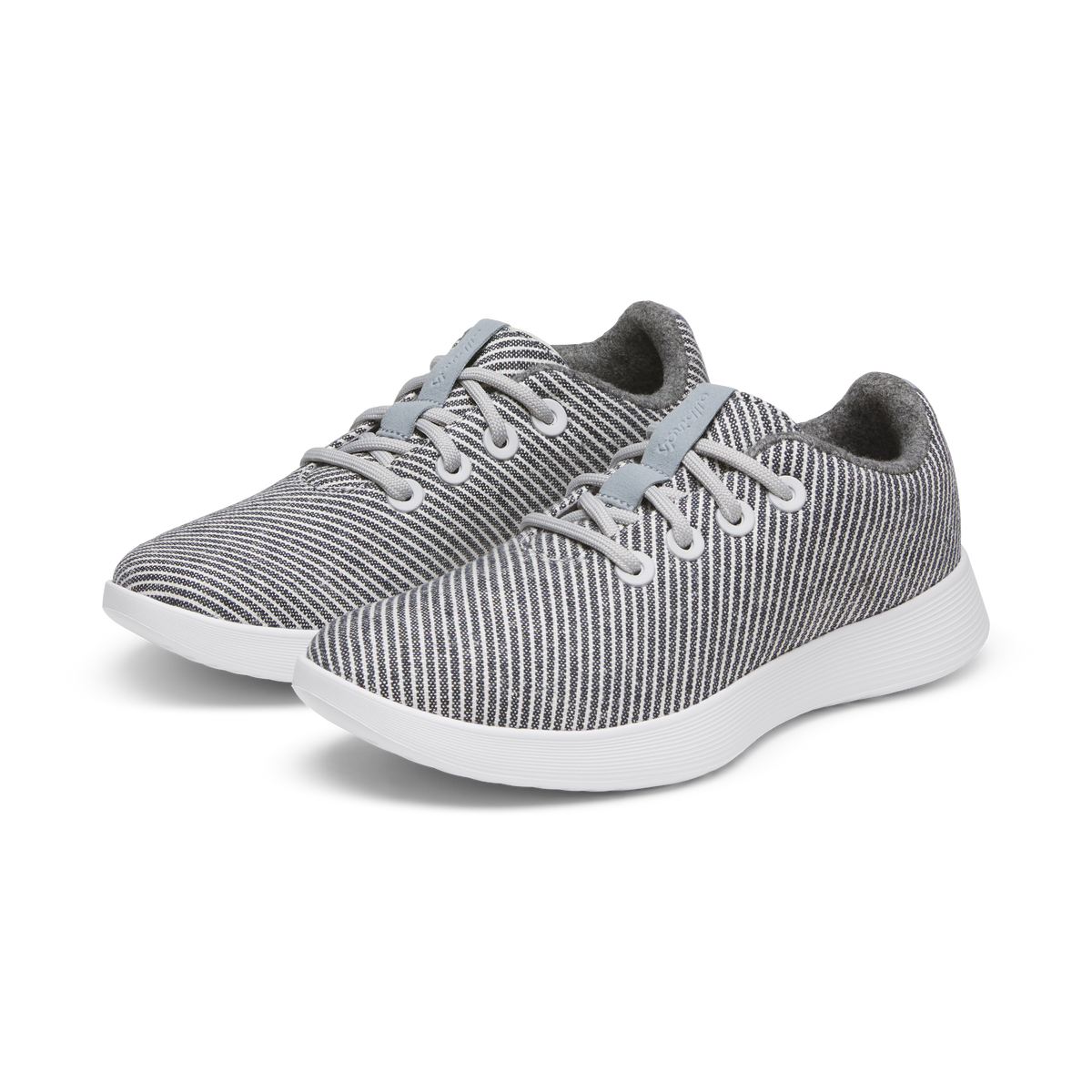 Men's NZ Canvas Runner with Deep Navy Stripes and Blizzard Sole