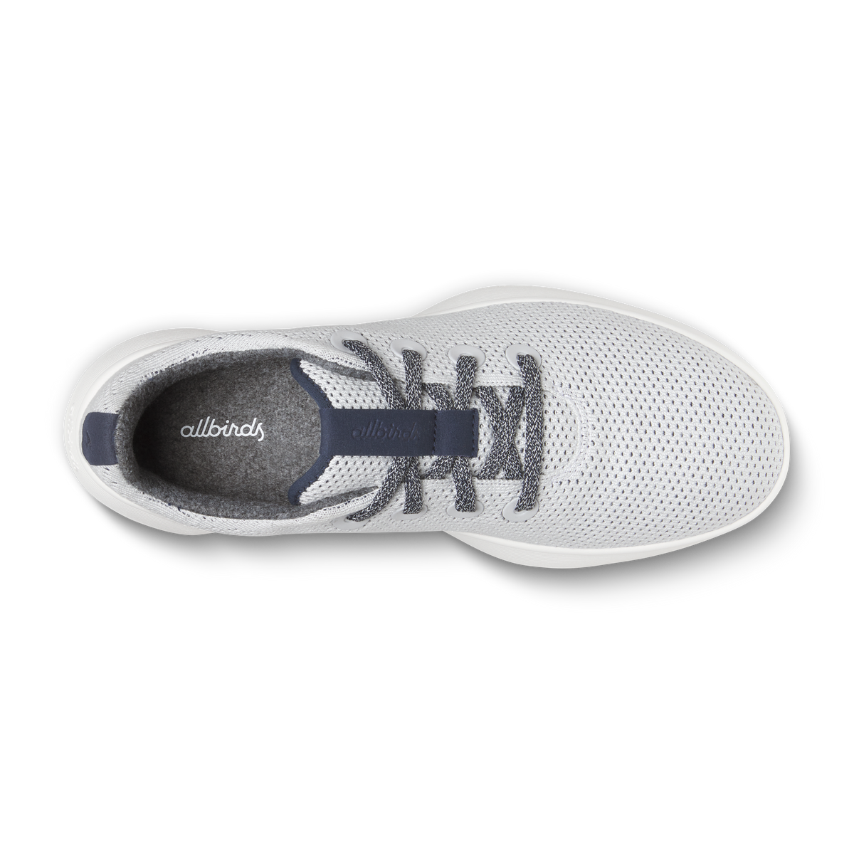 Women's Tree Runner NZ in Blizzard/Dark Navy (Blizzard Sole)
