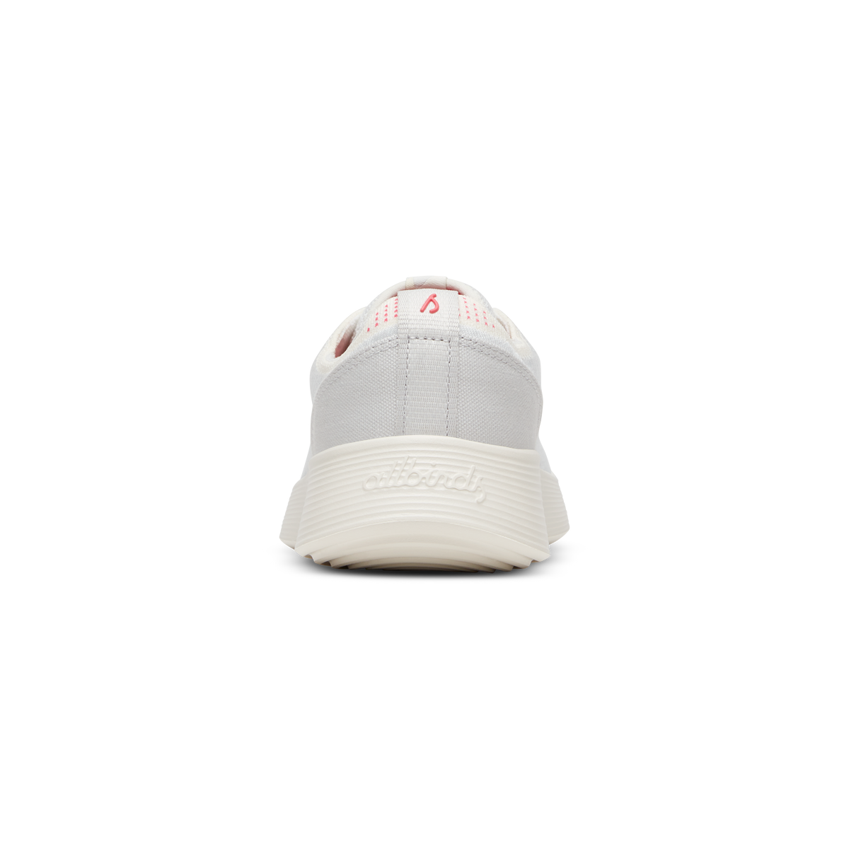 Women's Tree Runner Go Sneakers in Blizzard/Vivid Red with Natural White Sole