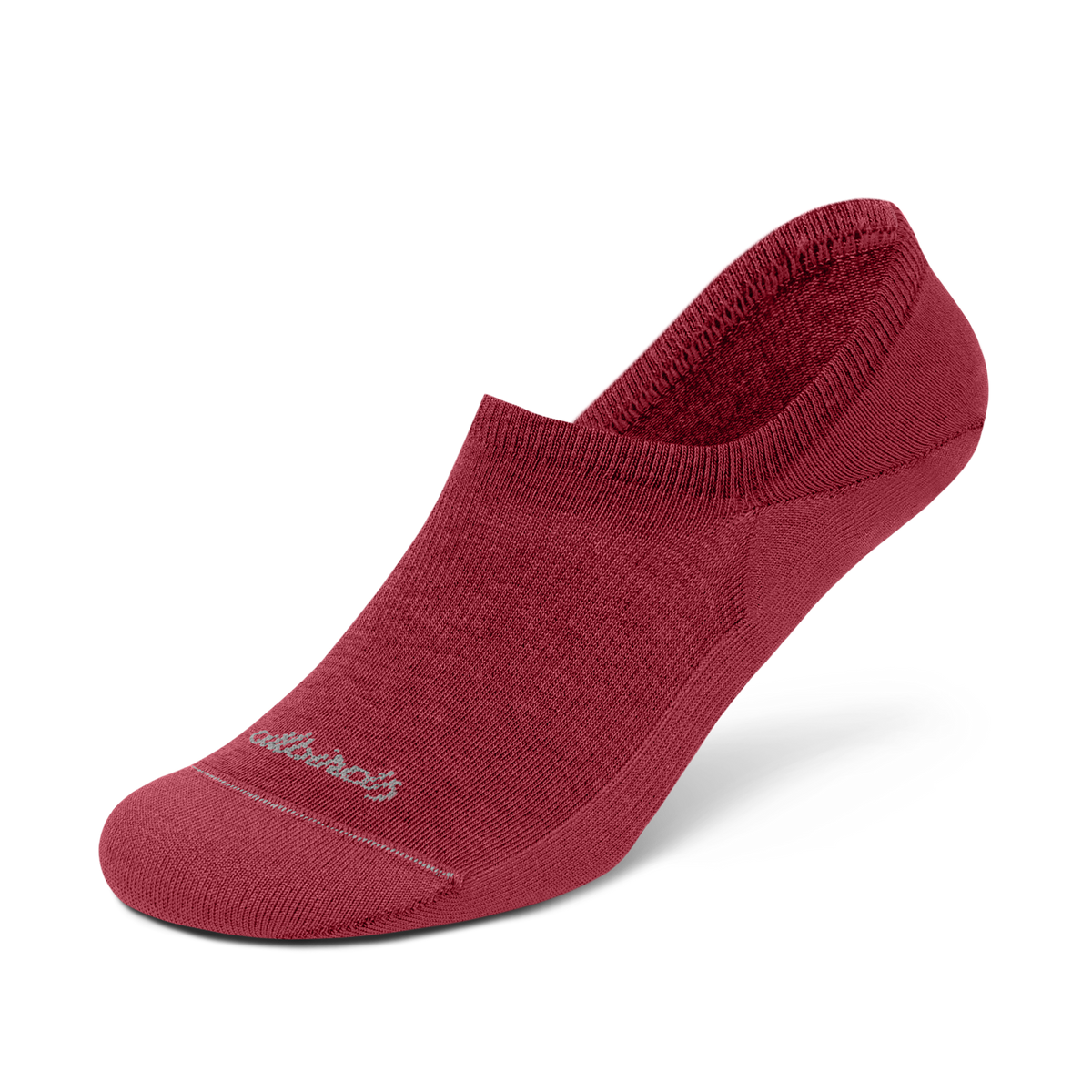 Anytime No-Show Sock in Botanic Red