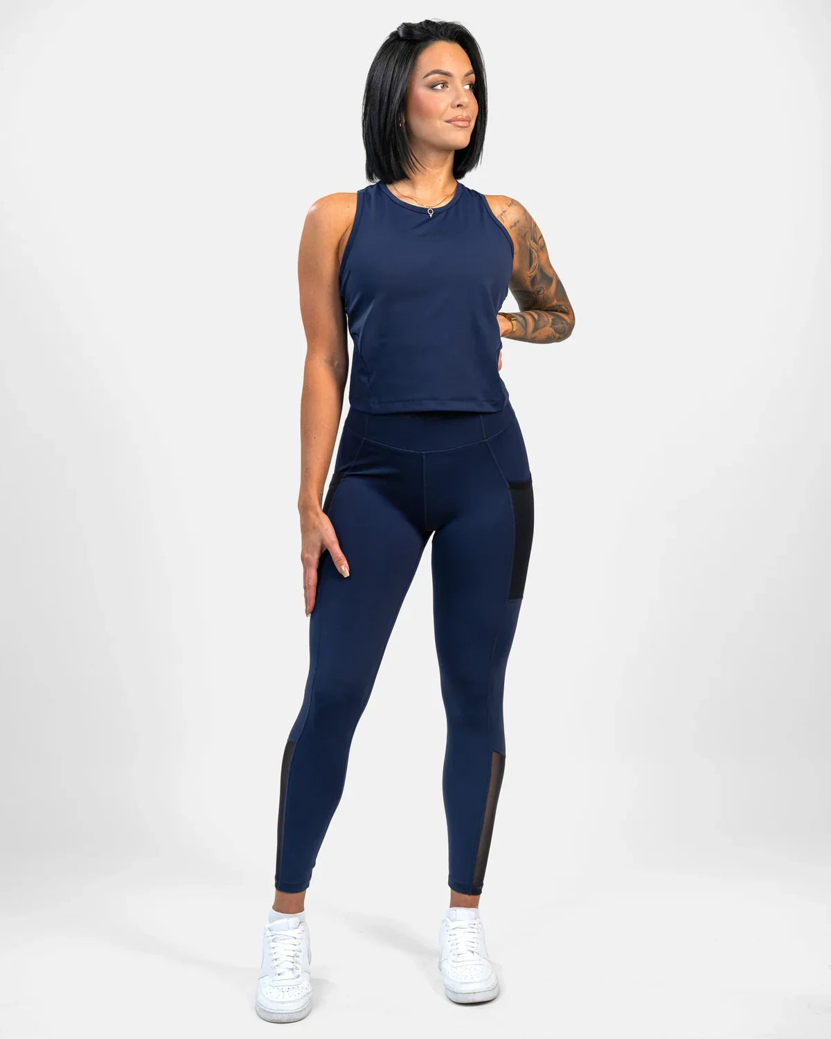 Empower Pocket Tights Blue