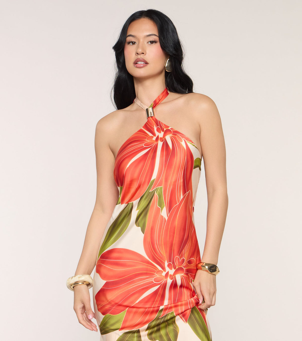 Maryanne Floral A-Line Formal Dress