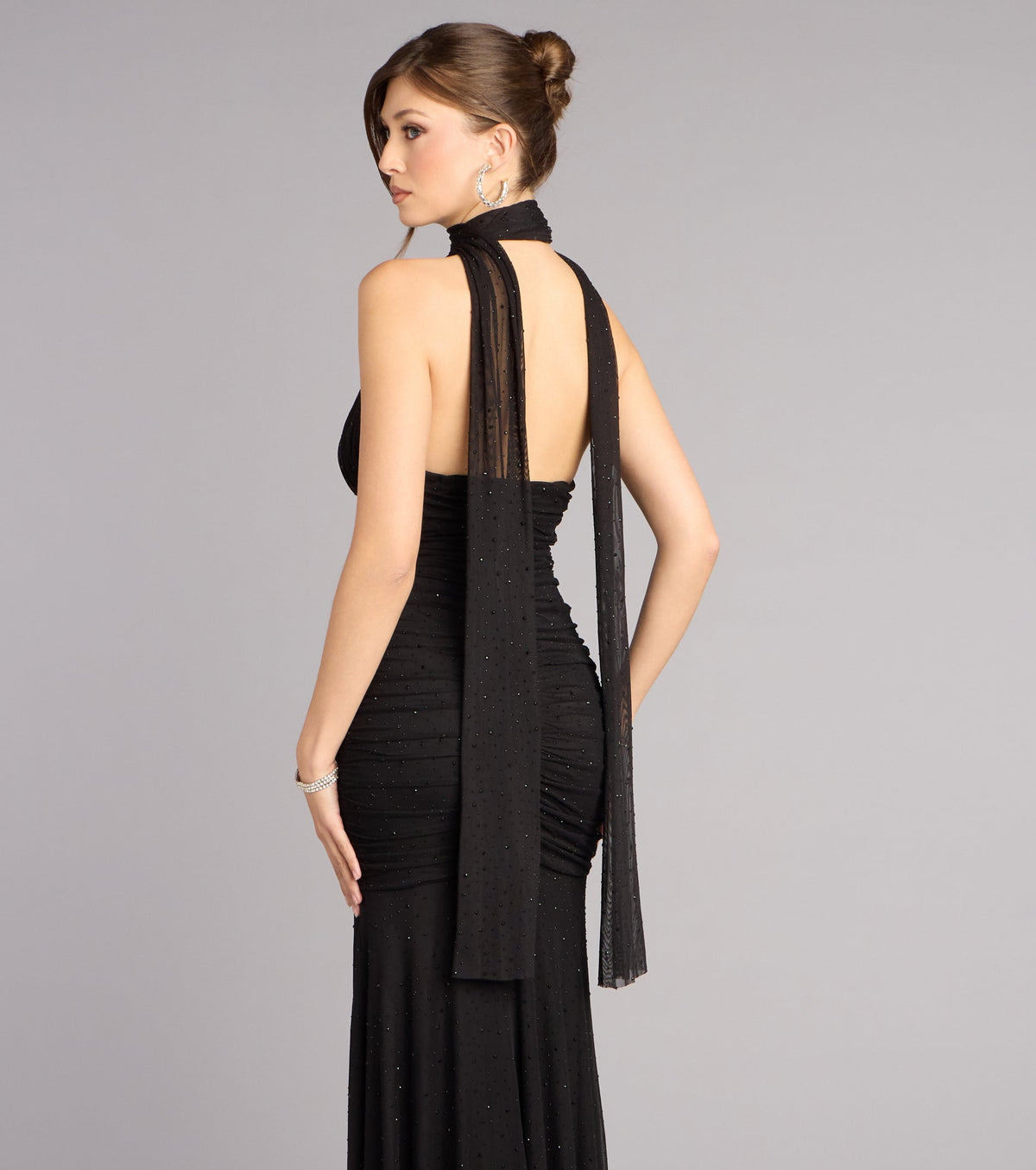 Brianne Mesh Convertible Formal Dress