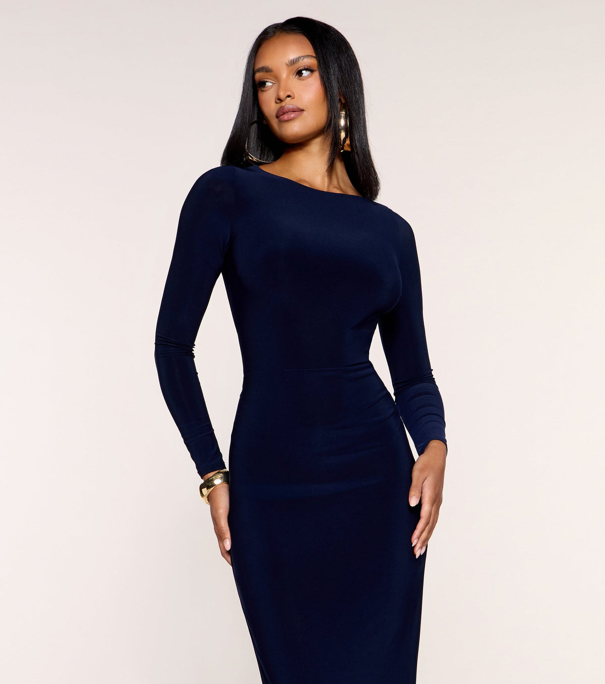 Celestine Open Back Mermaid Formal Dress