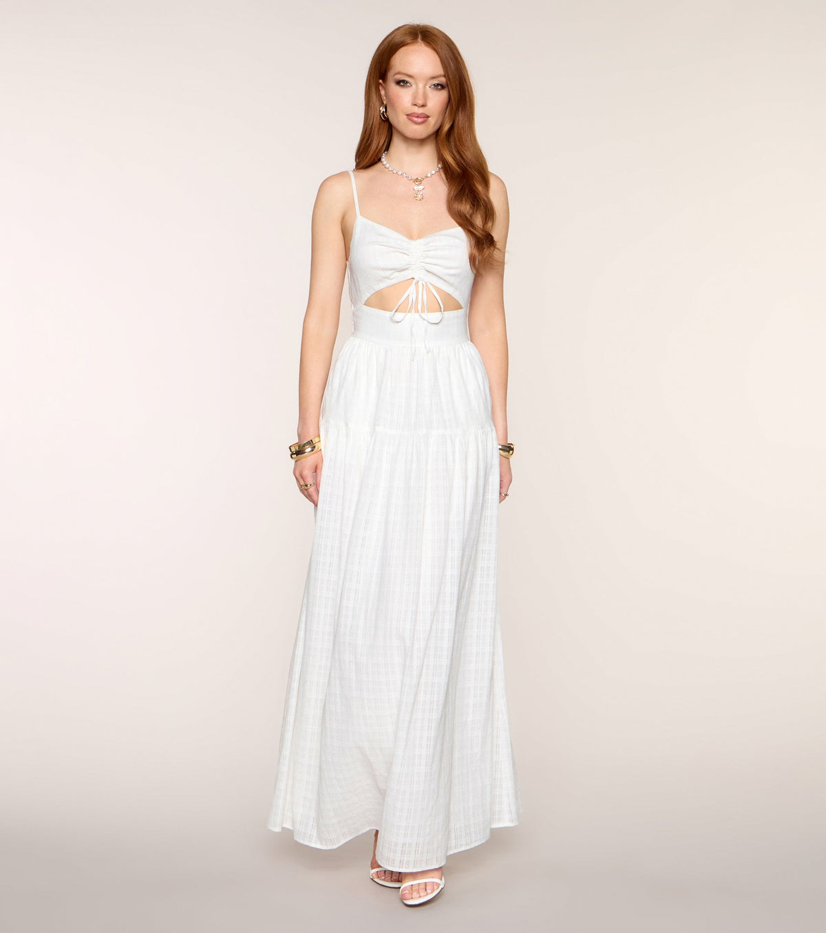 Flirty Chic Cutout Maxi Dress