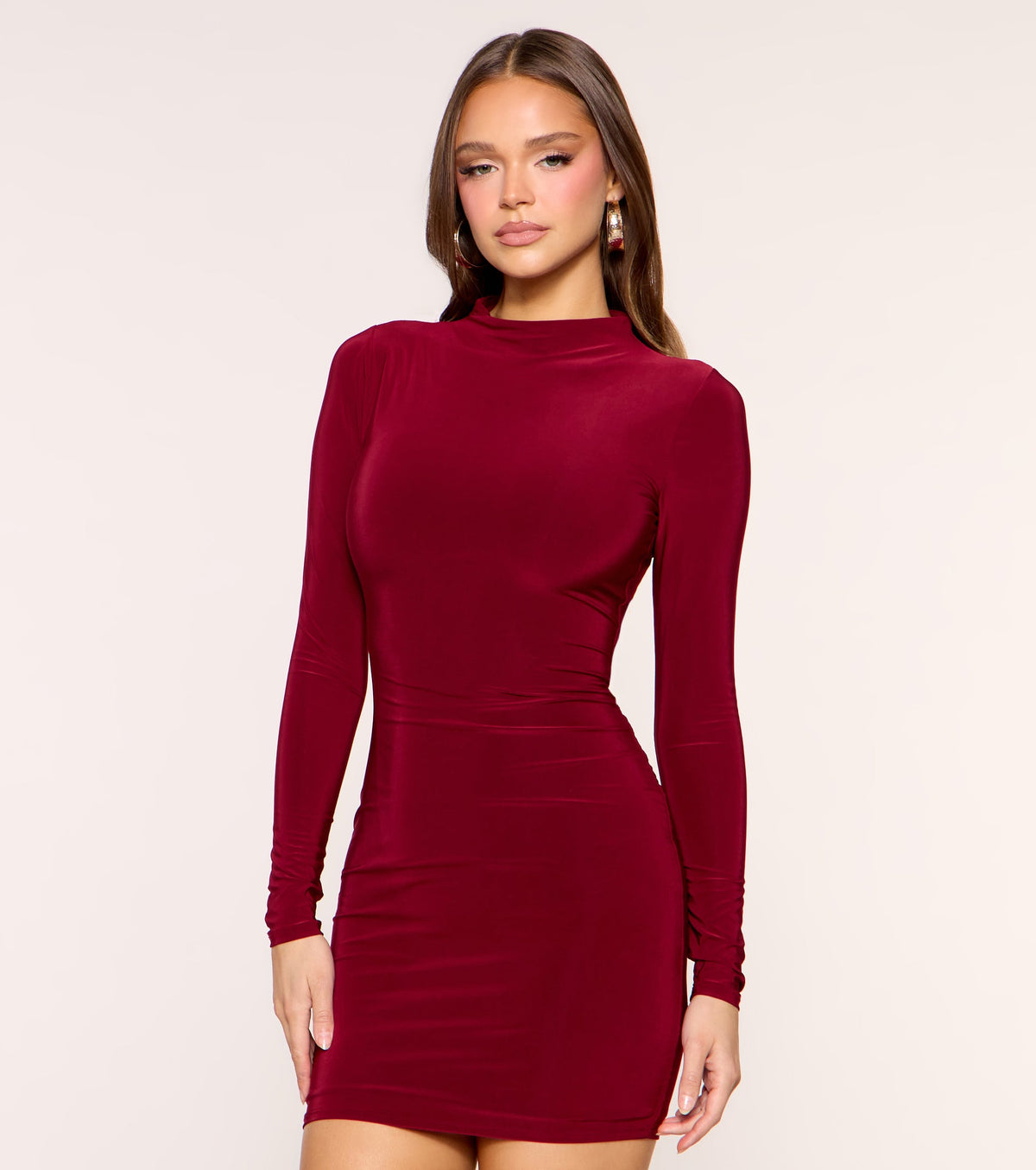 Second Skin Long Sleeve Bodycon Mini Dress