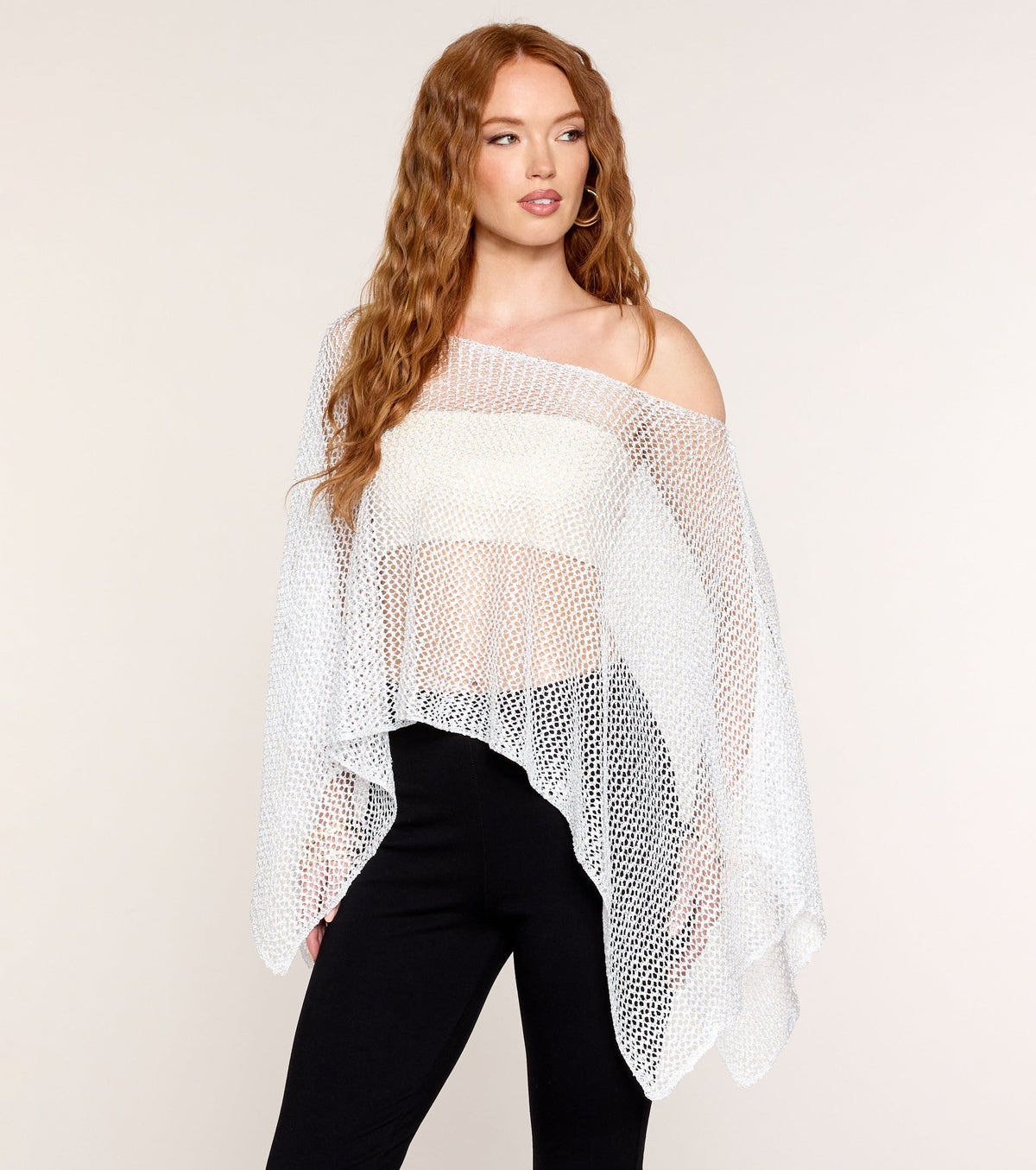 Beach Please Crochet Poncho