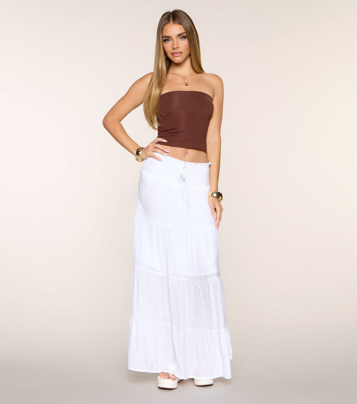 Coastal Daydream Maxi Skirt