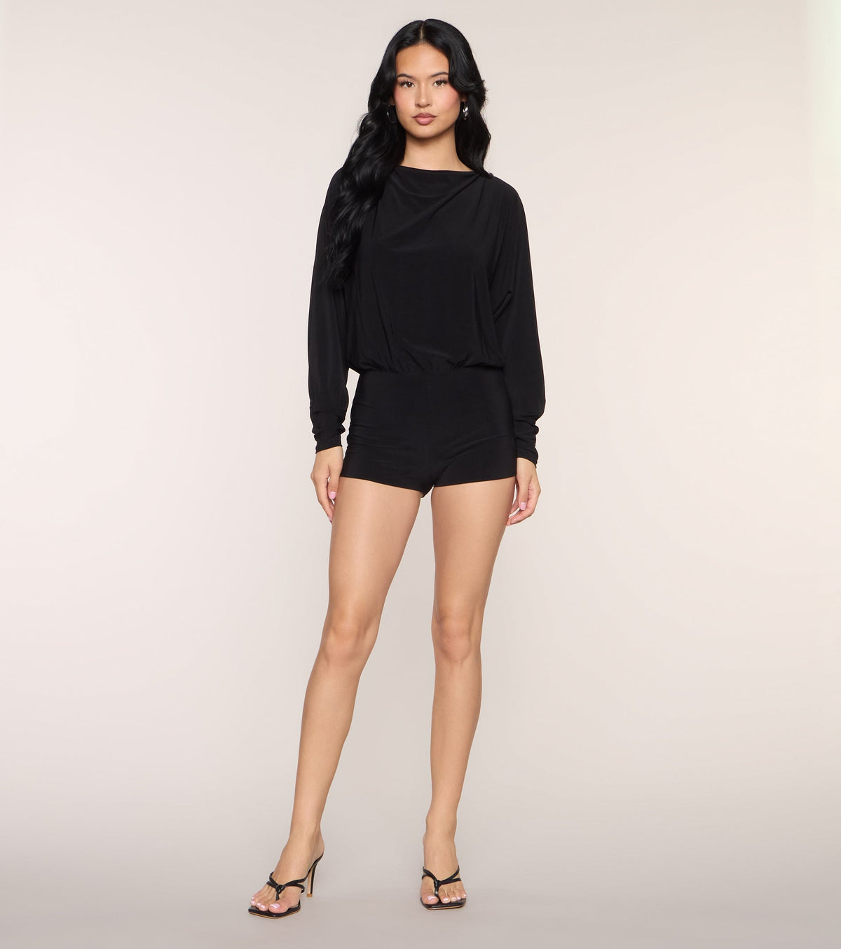 Major Hit Open Back Romper