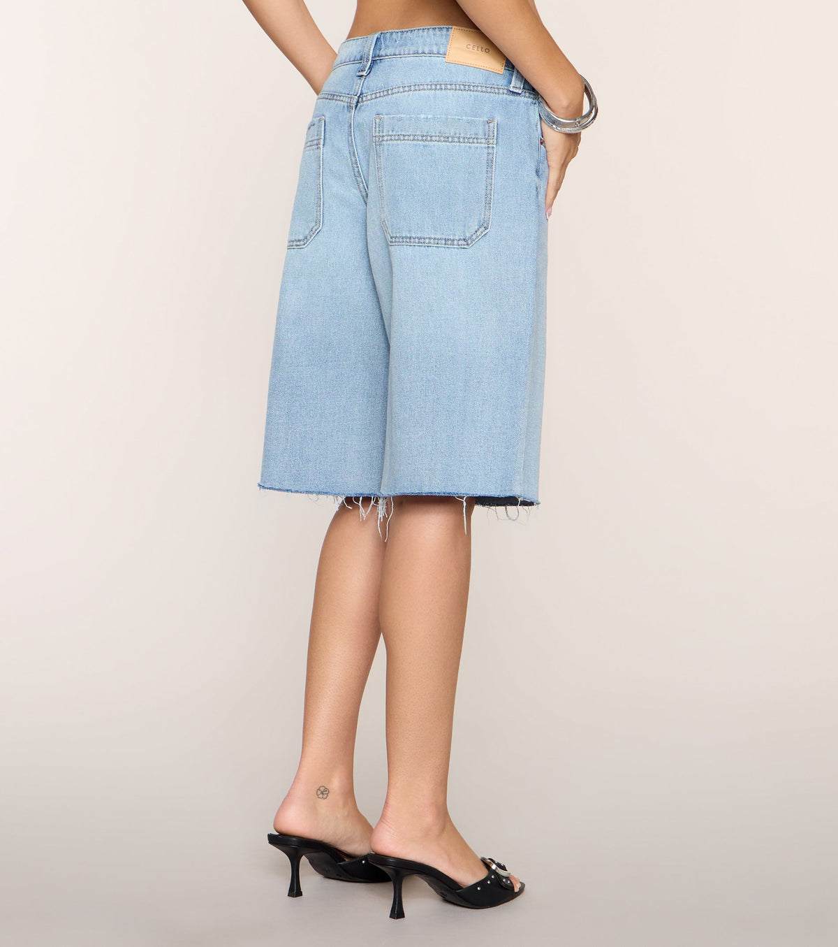 Downtown Cool Denim Jorts