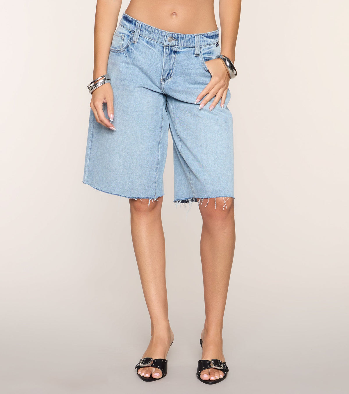 Downtown Cool Denim Jorts