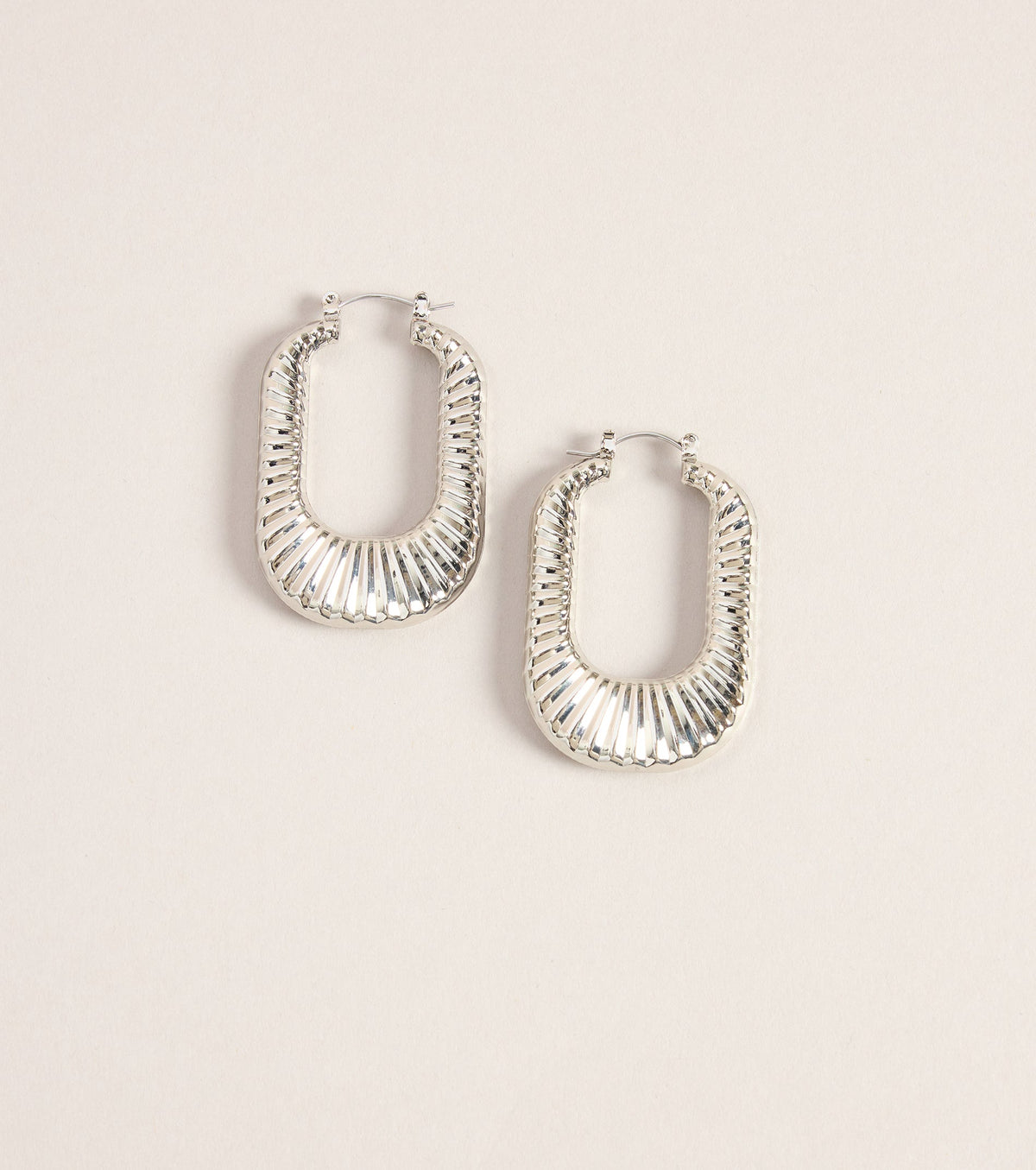 Off Script Oval Earrings