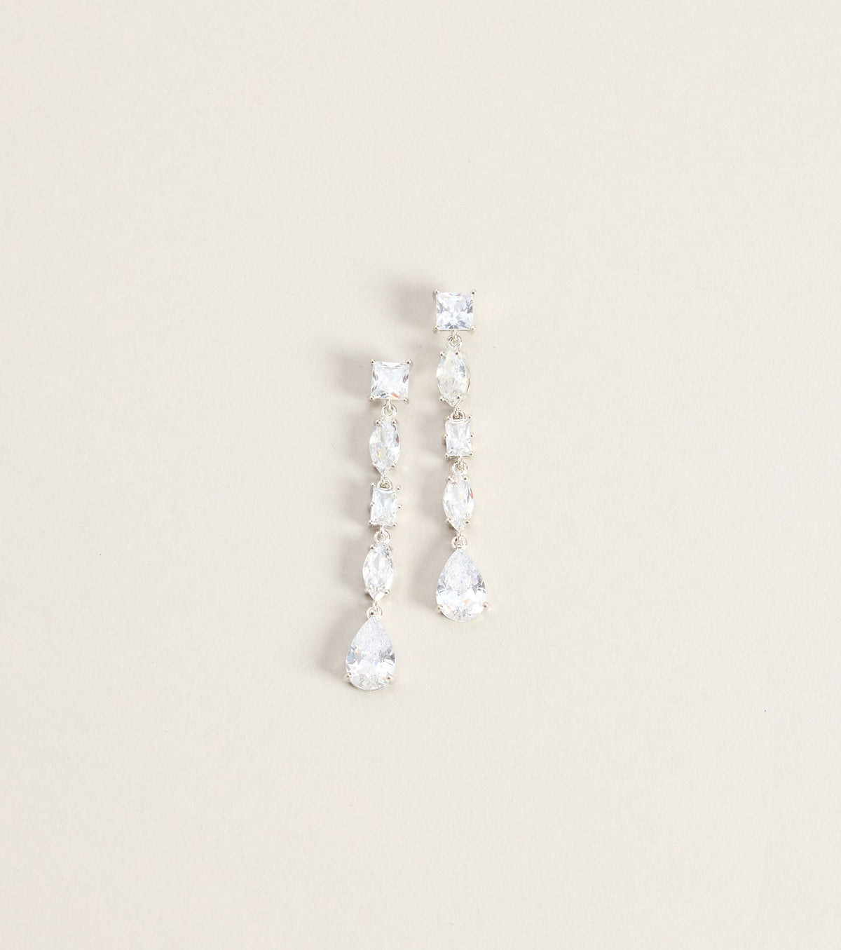 Polished Moment Cubic Zirconia Earrings