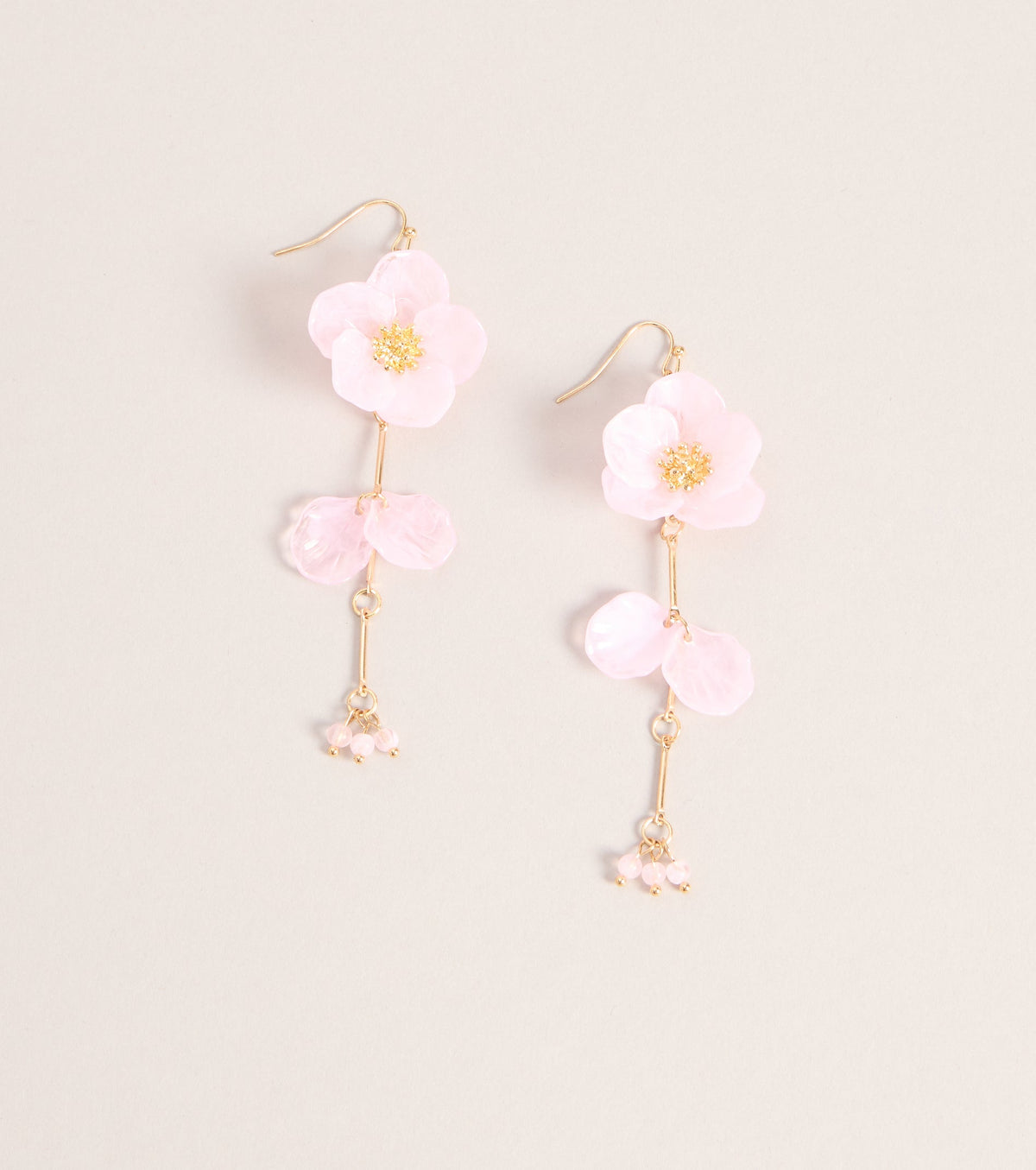 Bloom Drop Floral Linear Earrings