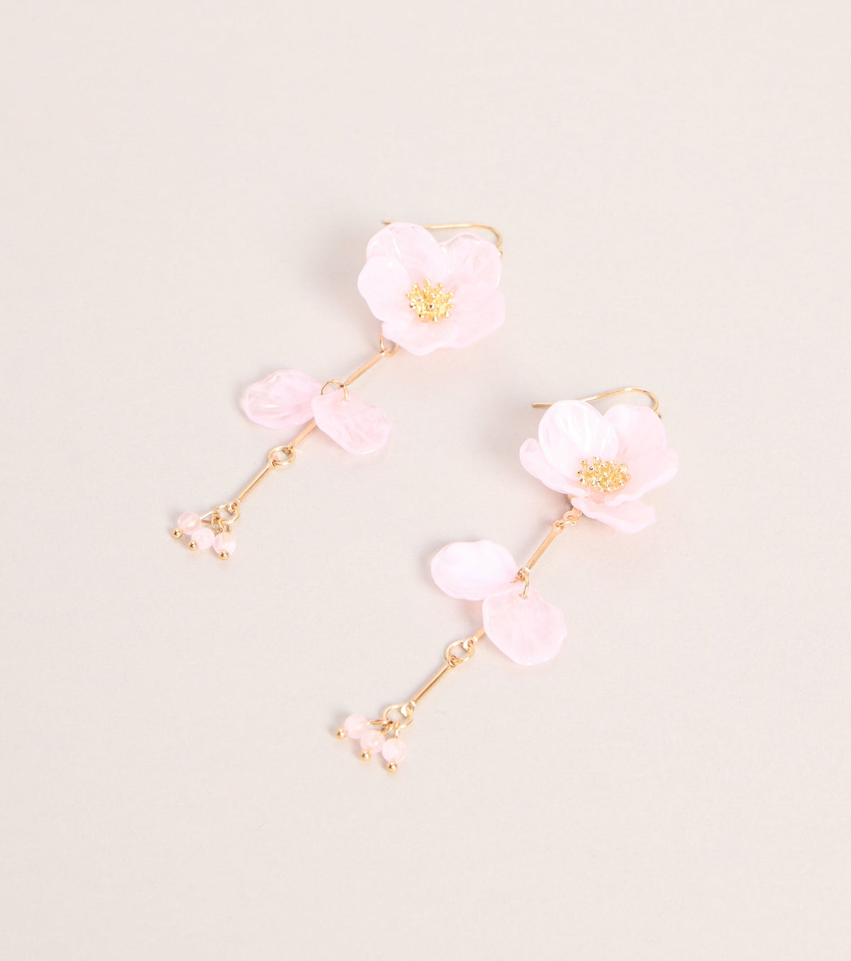 Bloom Drop Floral Linear Earrings