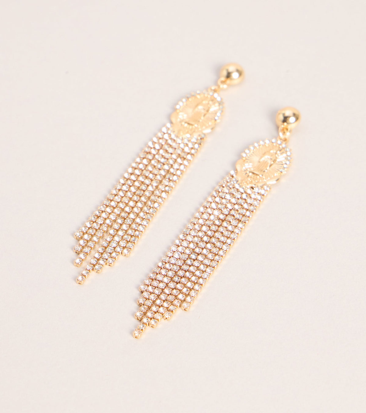 Heavenly Entrance Rhinestone Earrings