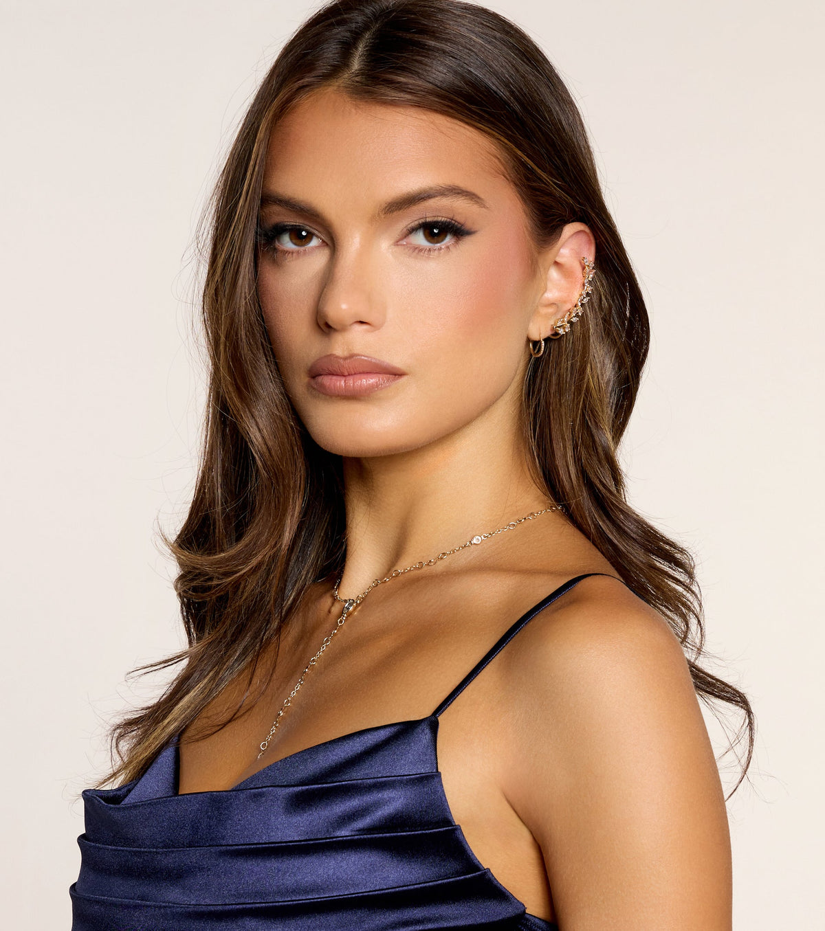 Sparkle Trail Ear Crawler Earrings