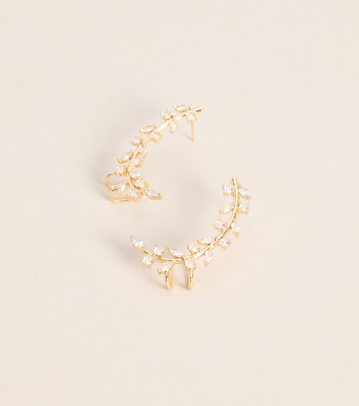Sparkle Trail Ear Crawler Earrings