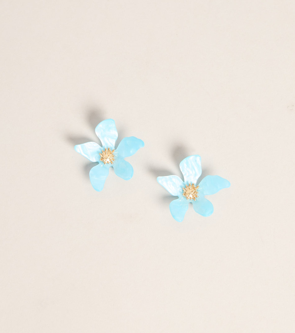 Pretty Pair Flower Stud Earrings