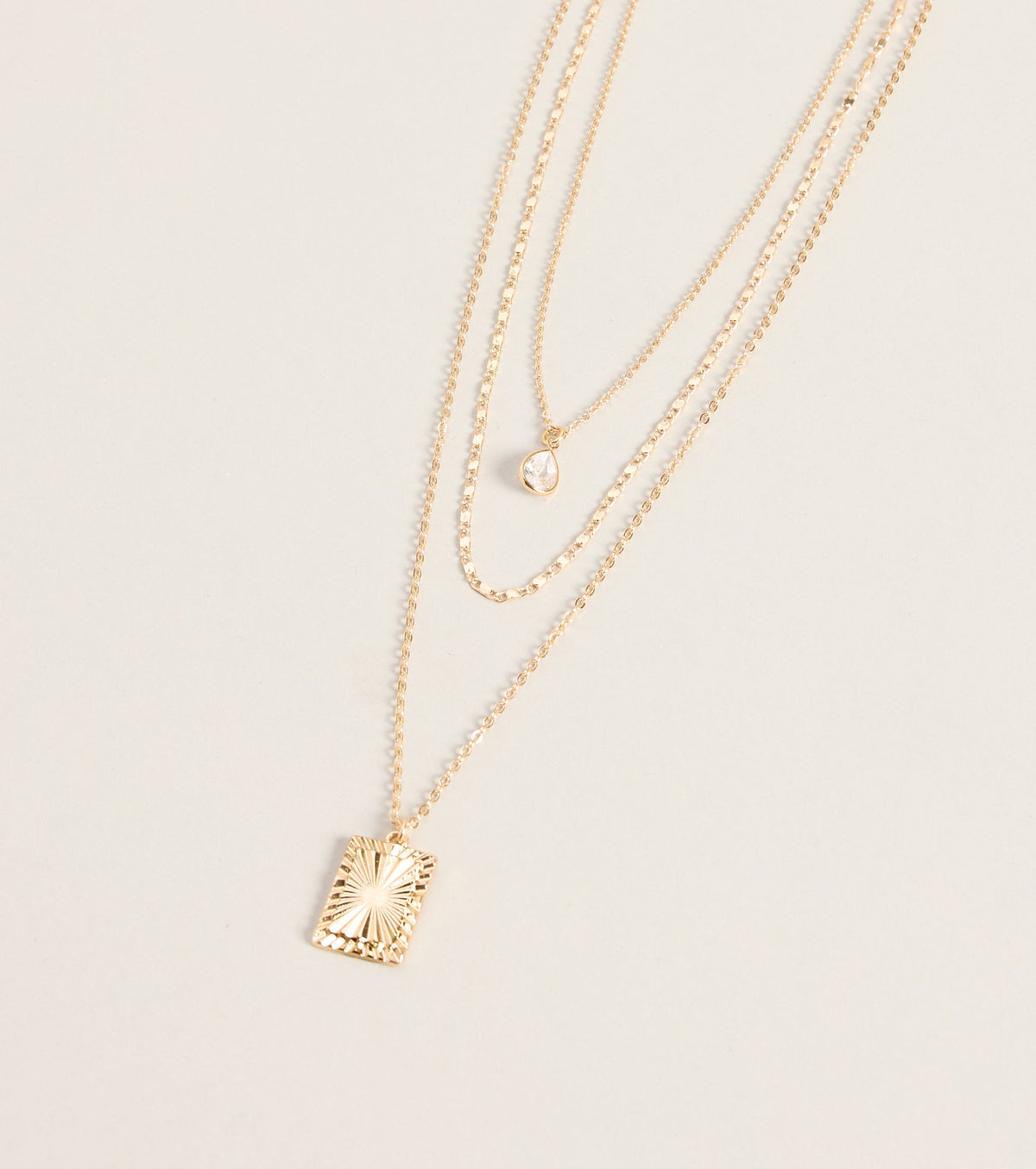 Collected Charm Layered Necklace