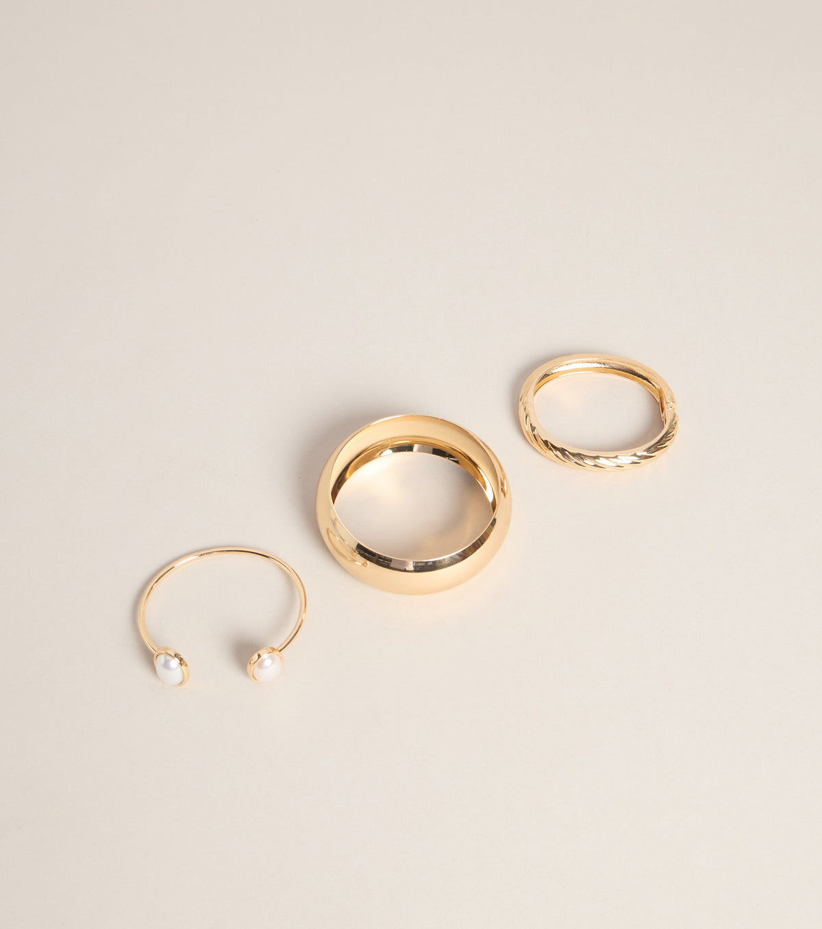 Stacked And Styled Bangle Bracelet Set