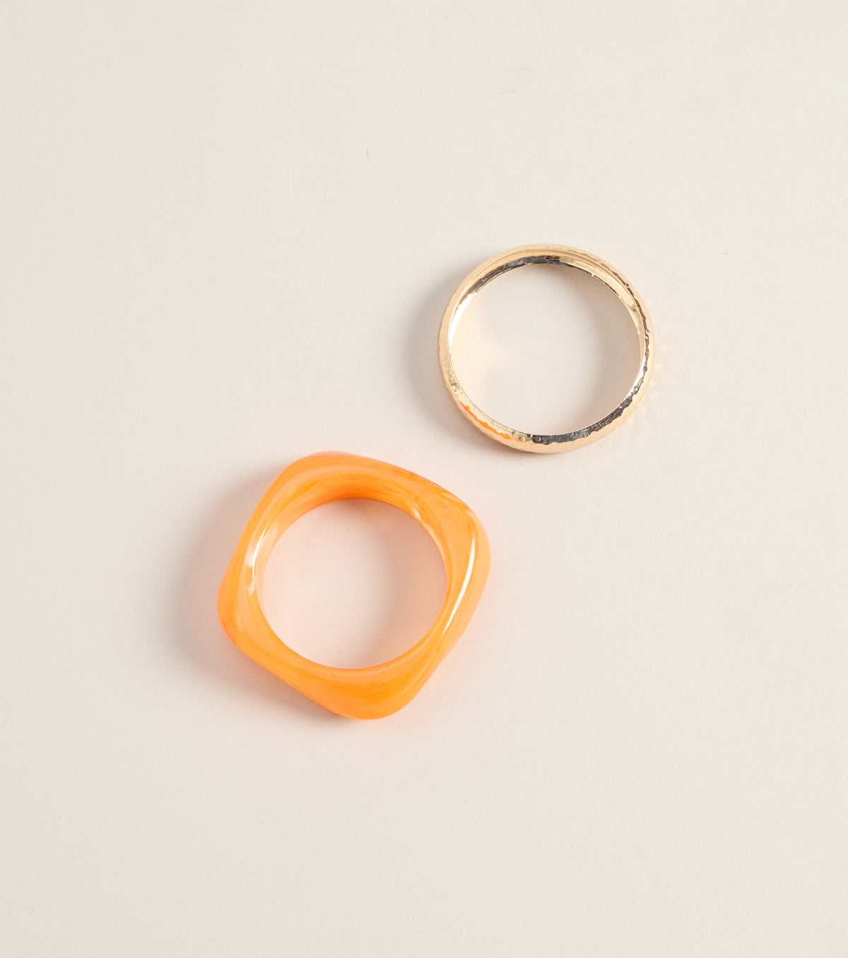 Sunset Stacks Bangle Bracelet Set