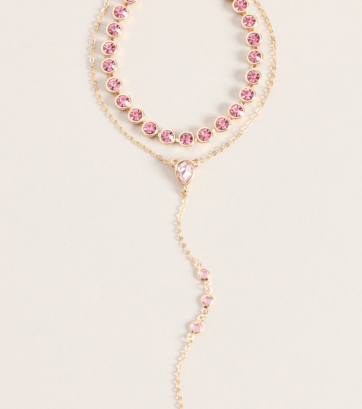 Dripping In Shine Hand Chain