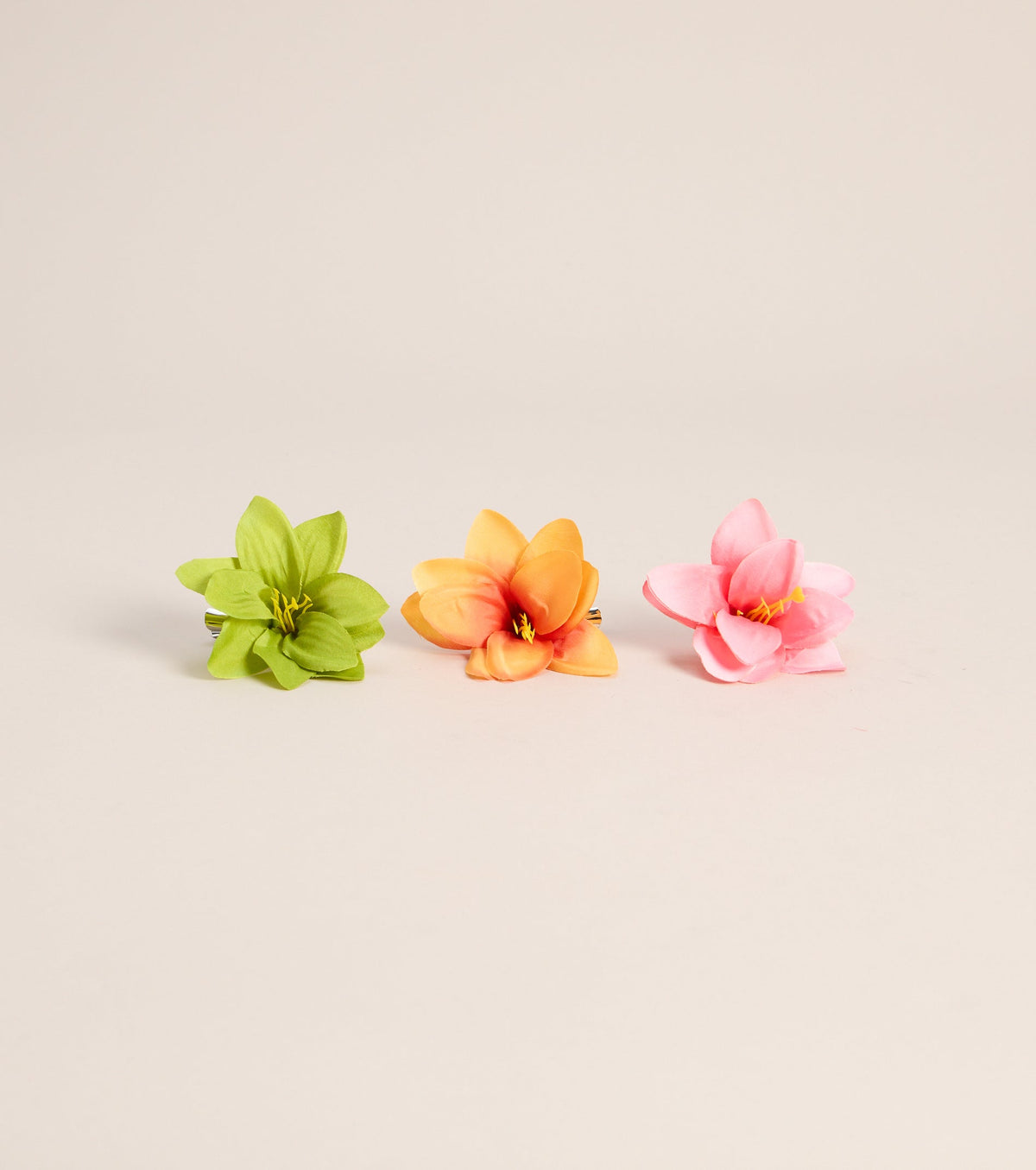 Tropic Crush Flower Hair Clip Set