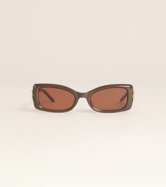 Caught Looking Rectangular Sunglasses