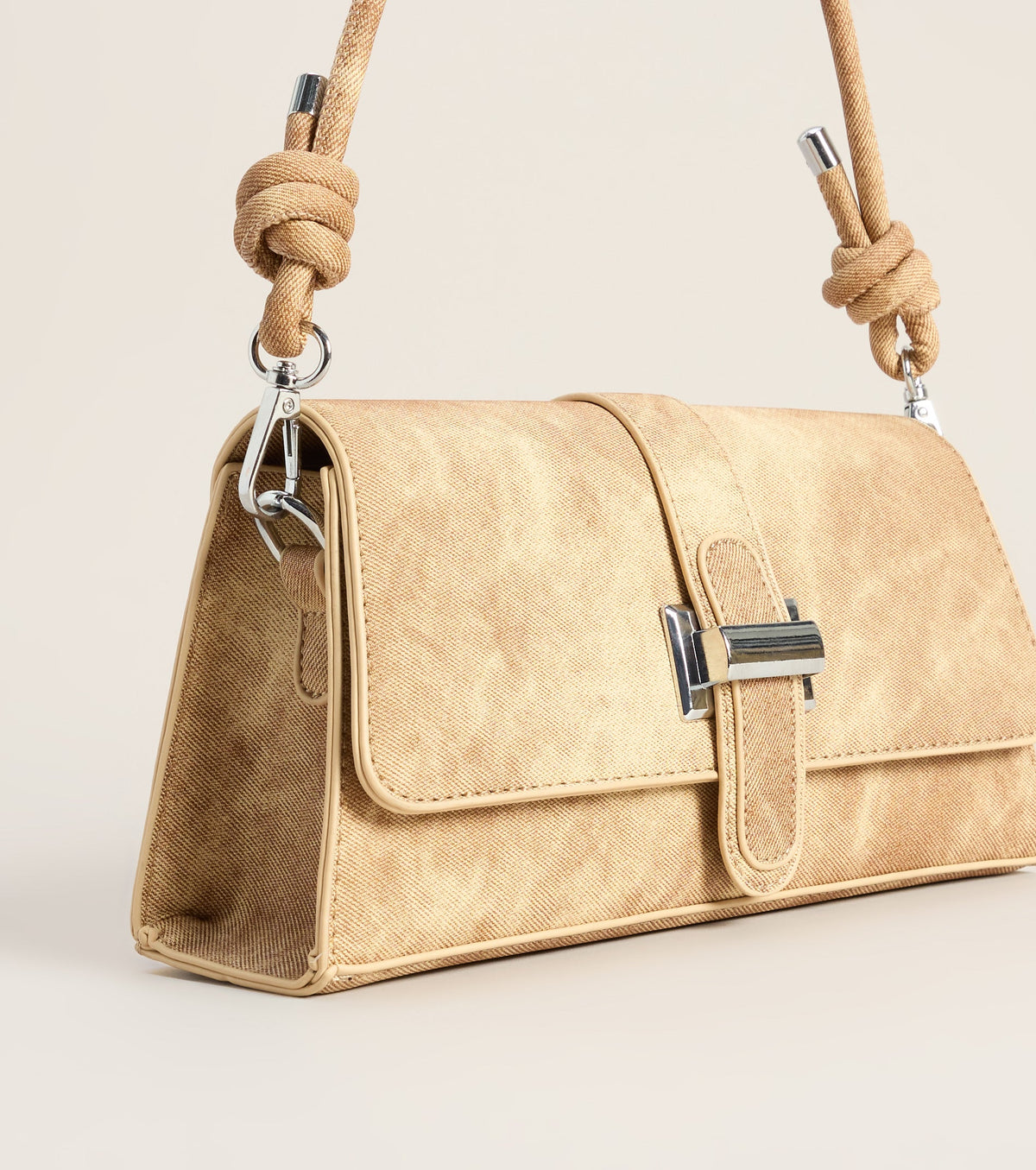 Trendsetter Faux Leather Shoulder Bag
