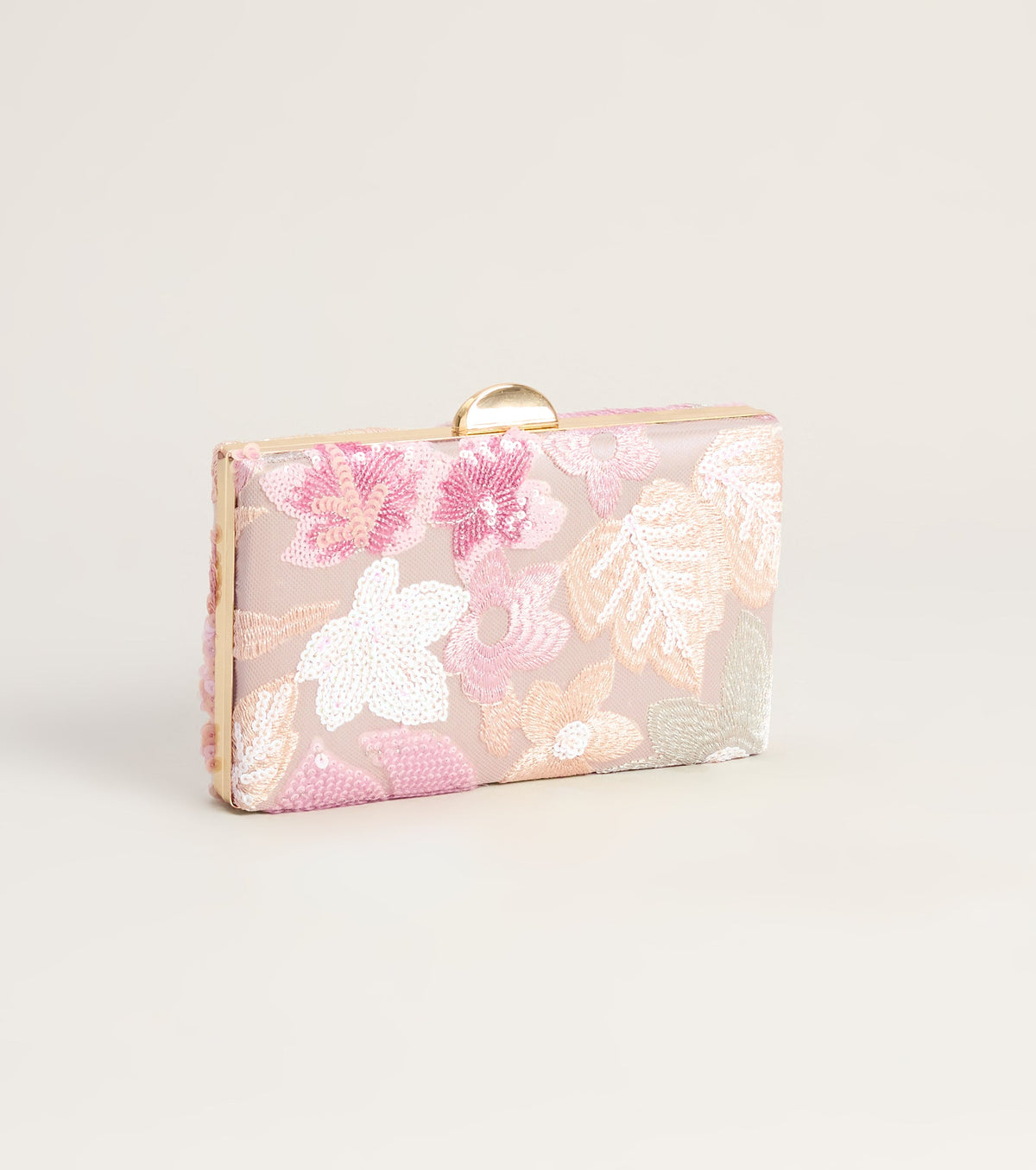 Garden Party Glam Floral Clutch