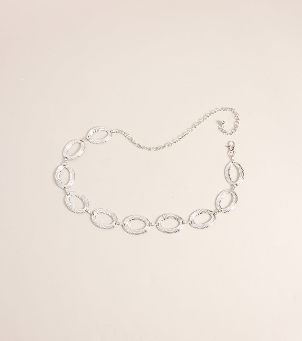 Styling Obsession Oval Chain-Link Belt