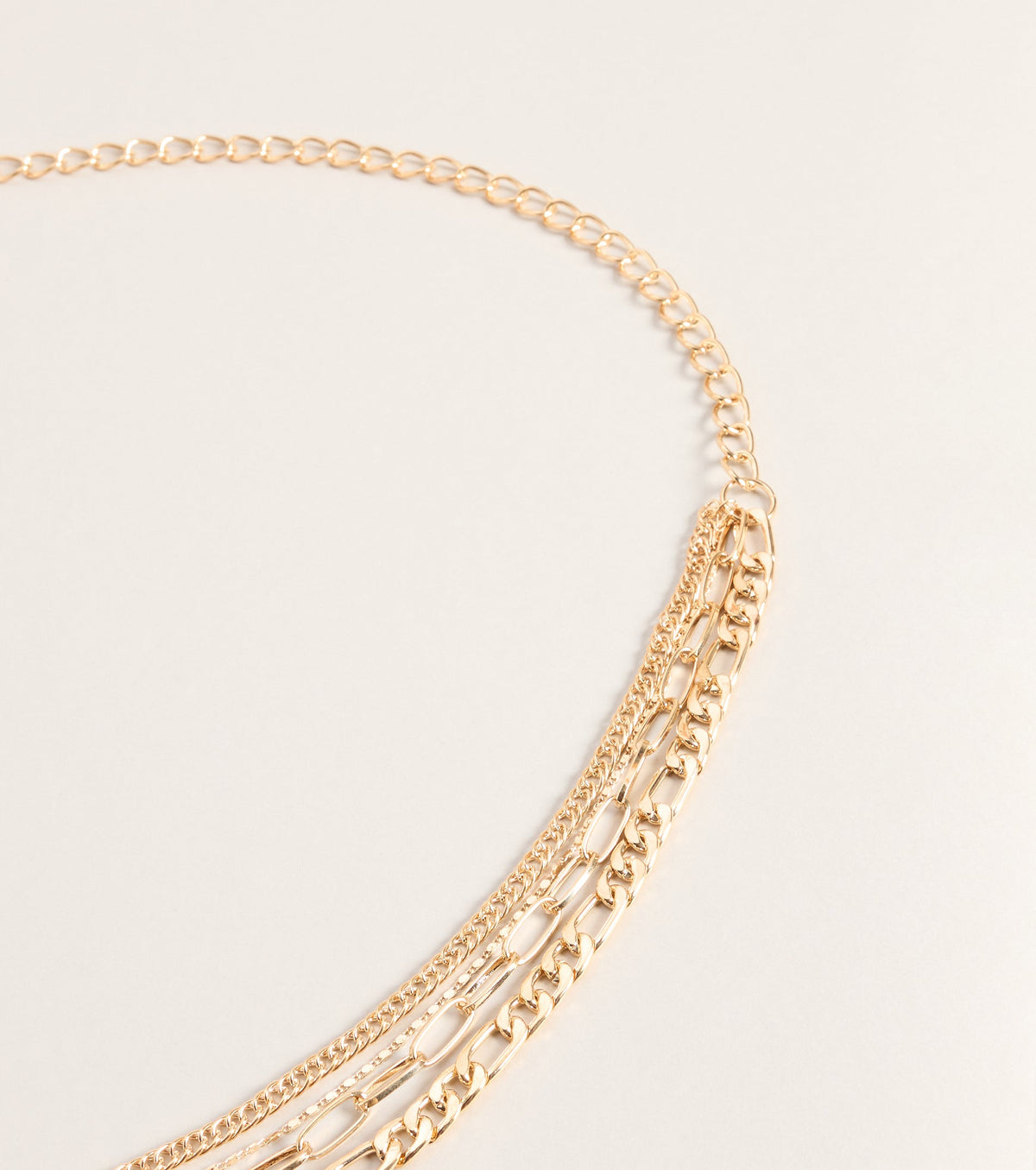Linked To The Look Layered Chain Belt
