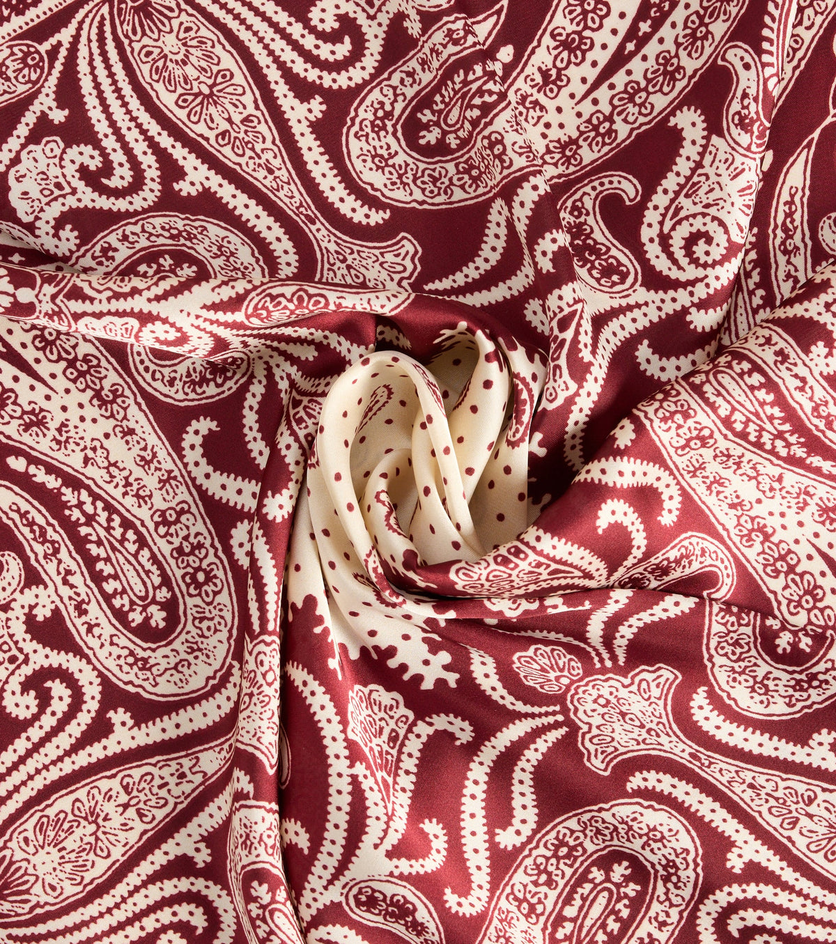 Style Switch Paisley Satin Scarf