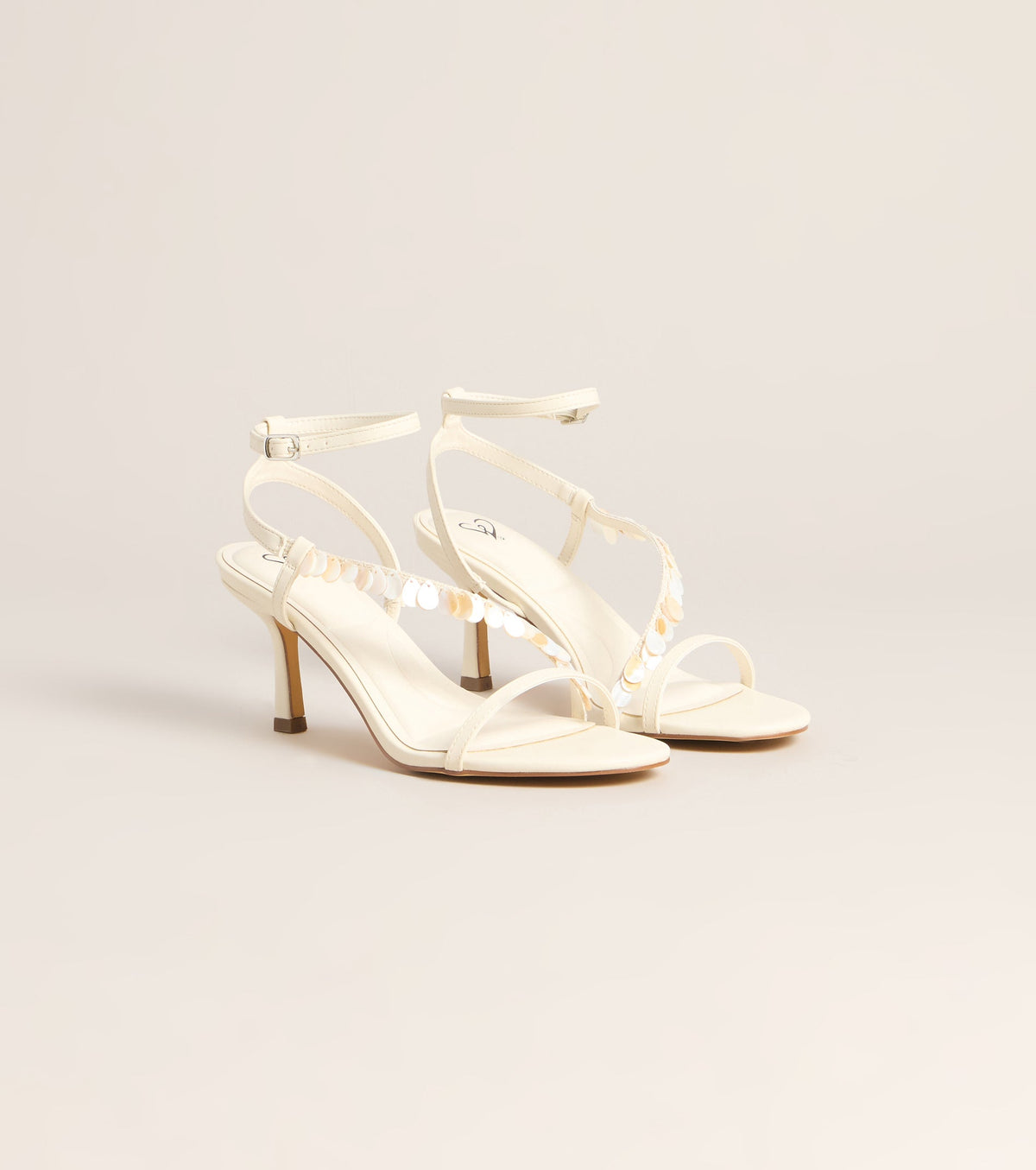 Seaside Muse Seashell Kitten Heels