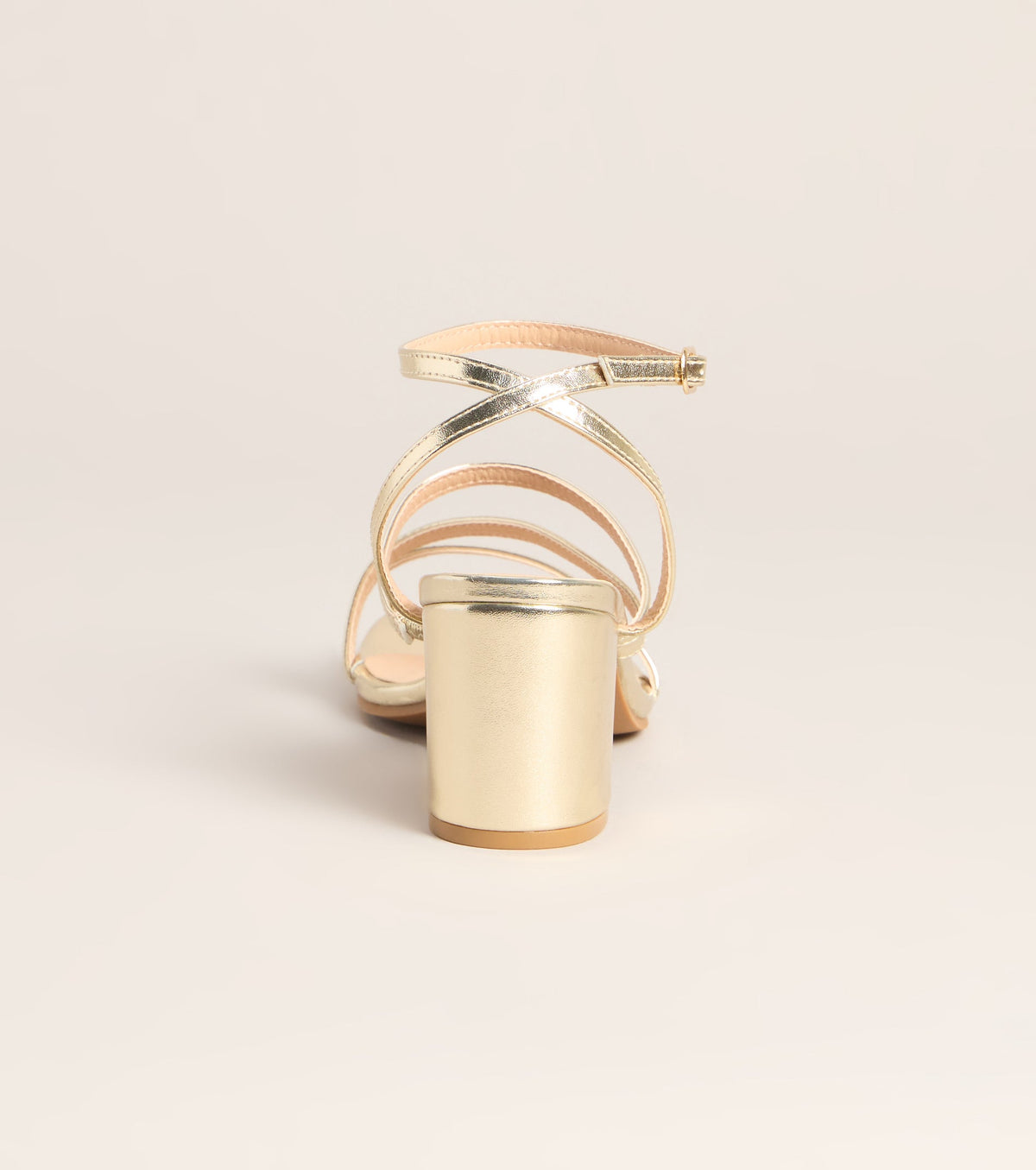Dress Code Strappy Block Heels