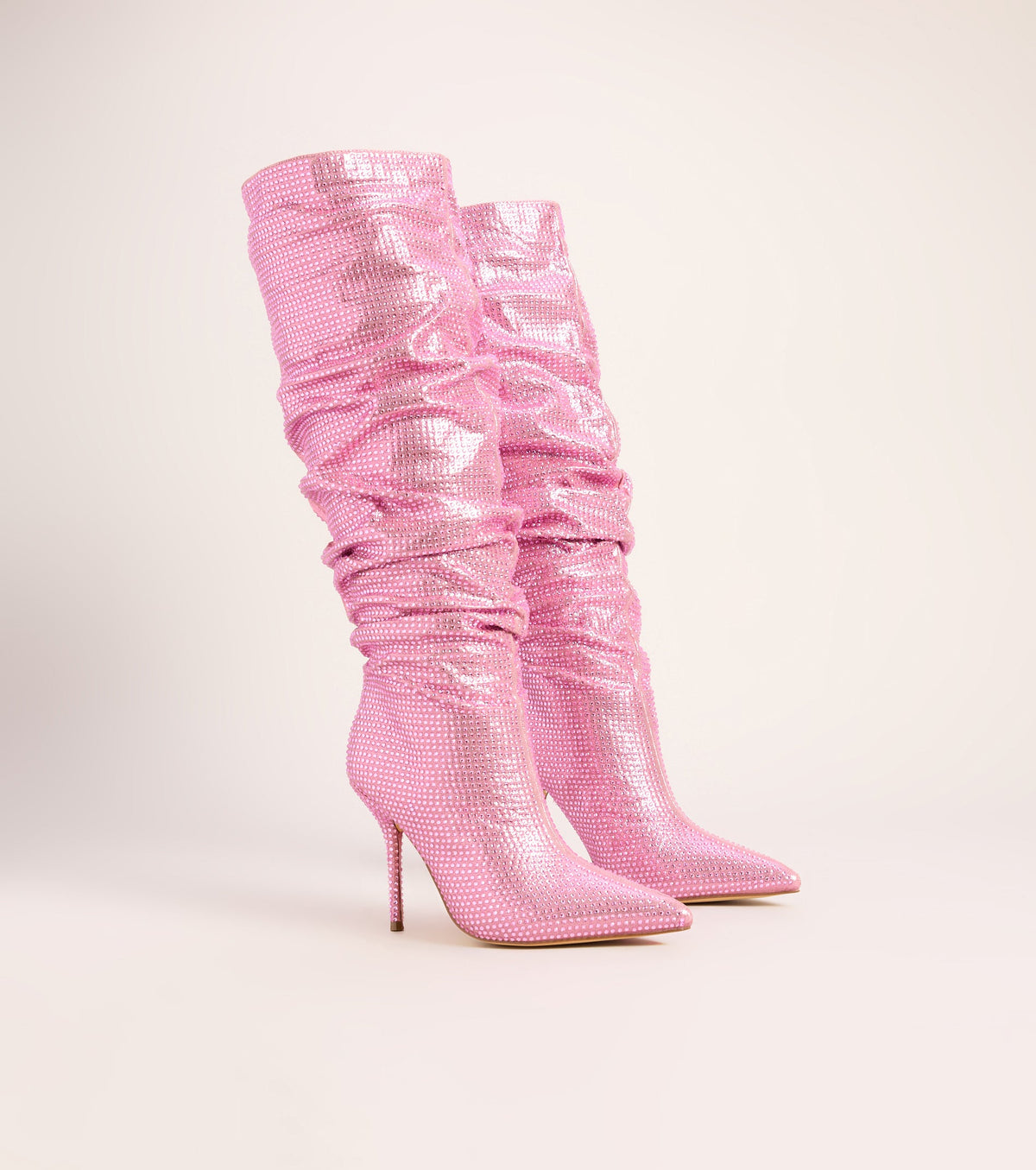 Icon Walk Rhinestone Stiletto Boots