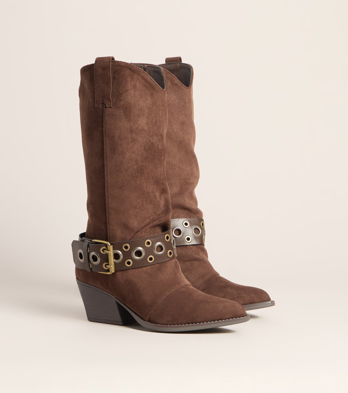 Extra Attitude Western Belted Boots