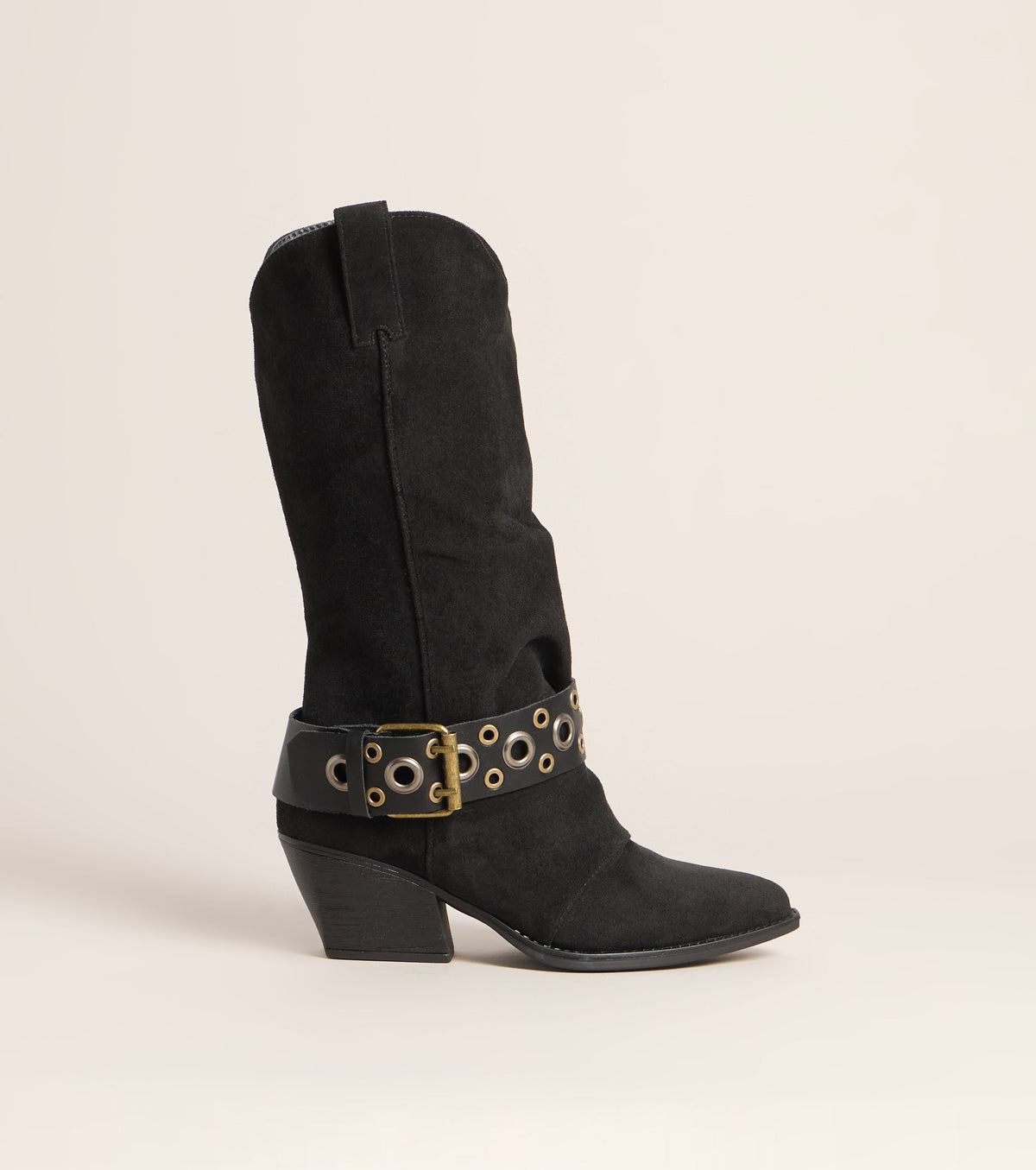 Extra Attitude Western Belted Boots